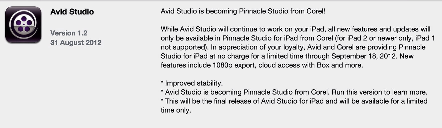 free pinnacle studio 18