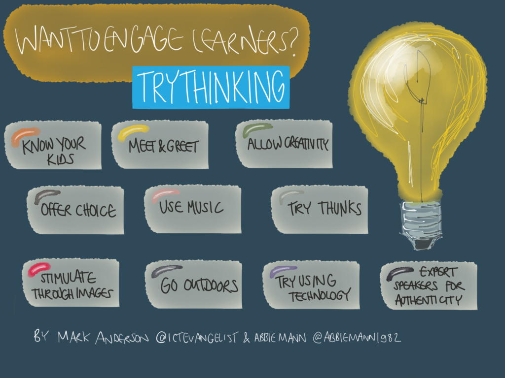 Ways to engage learners