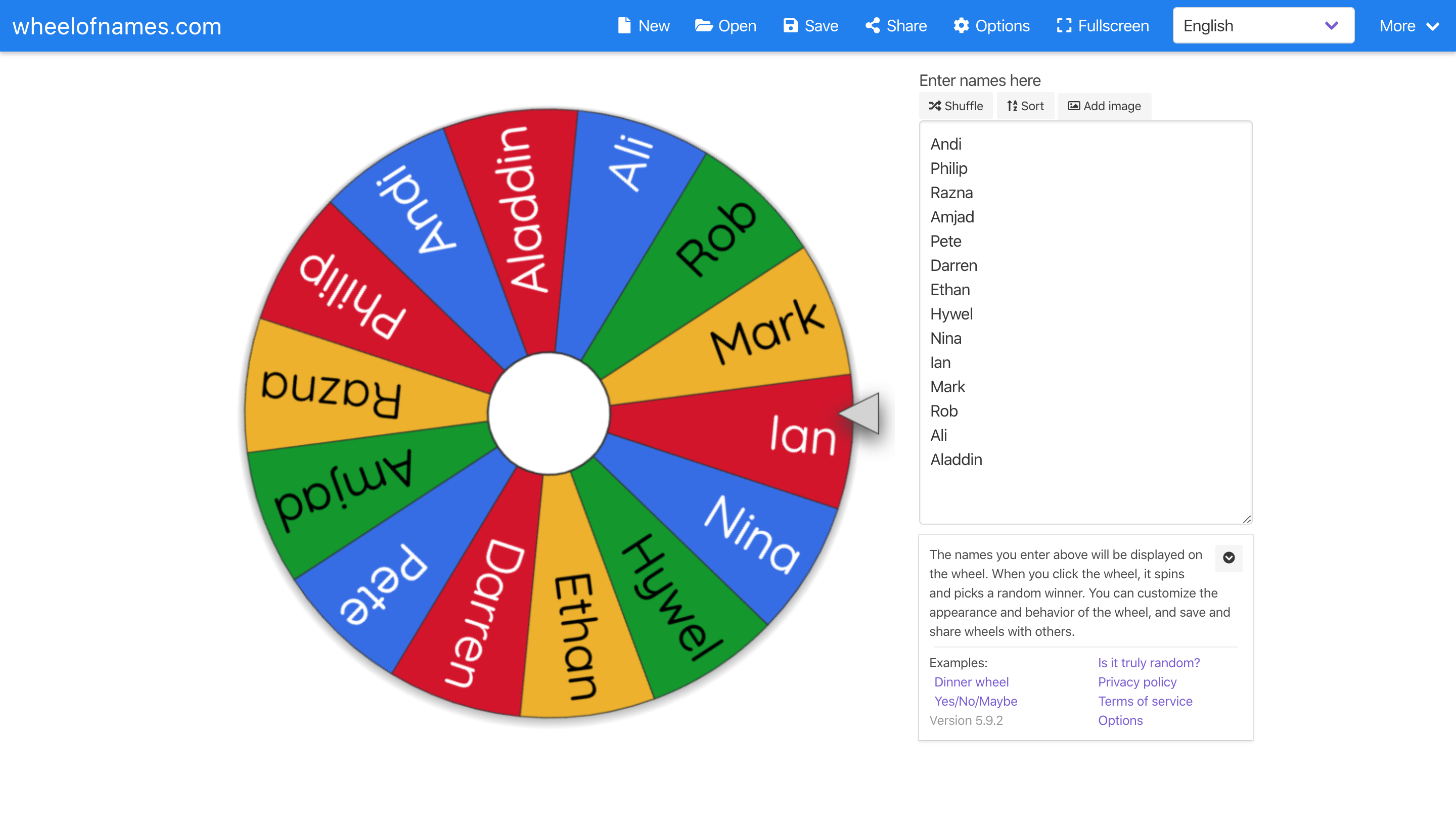 Yes, No, Maybe  Spin the Wheel - Random Picker