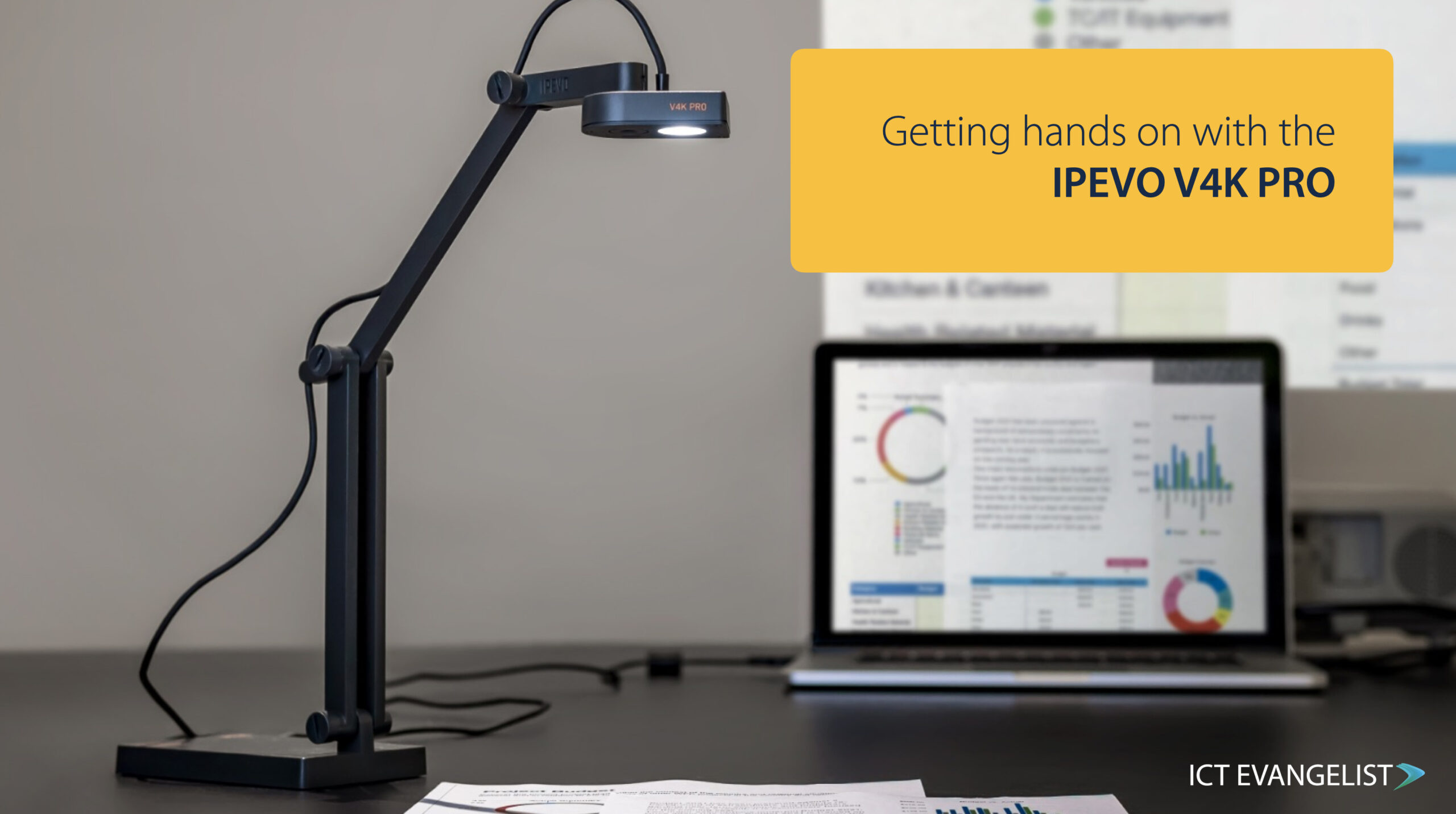 Getting hands on with the IPEVO V4K PRO – ICTEvangelist