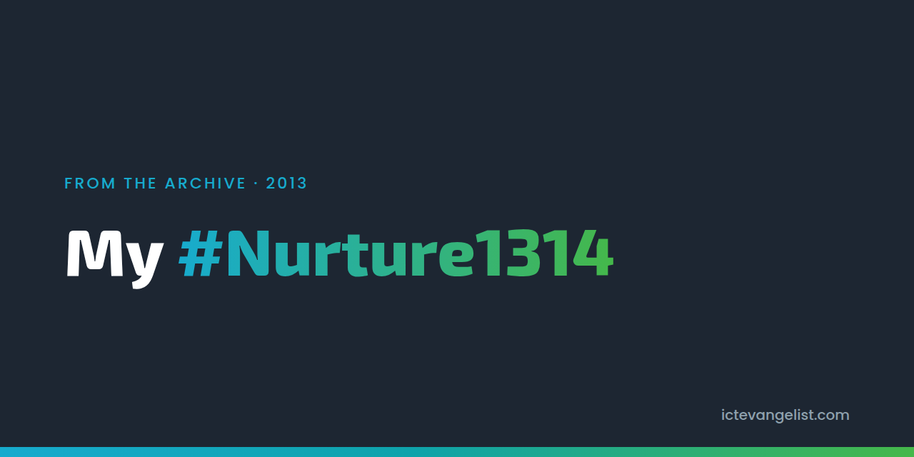 My #Nurture1314