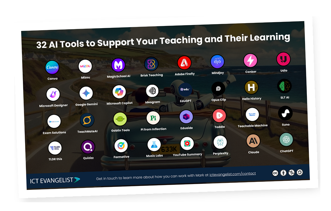32 AI Tools to Support Your Teaching (and Their Learning) guide cover