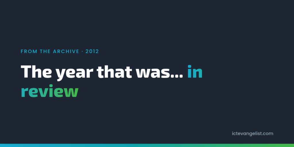 The year that was... in review